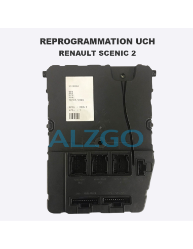REPROGRAMMATION UCH RENAULT SCENIC 2