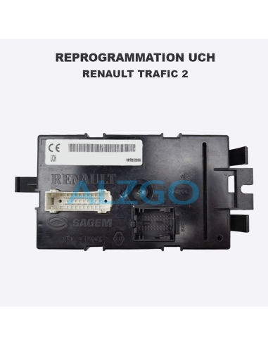 REPROGRAMMATION UCH RENAULT TRAFIC 2