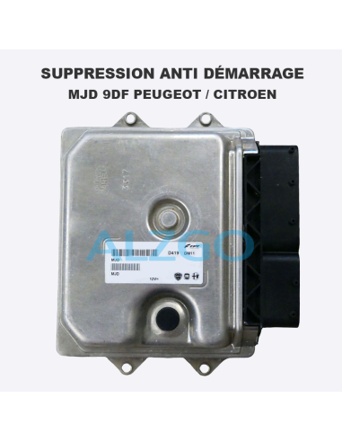 SUPPRESSION ANTI DEMARRAGE MJD 9DF...