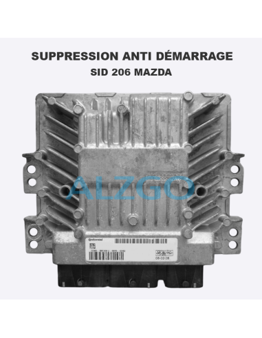 SUPPRESSION ANTI DEMARRAGE SID 206 MAZDA