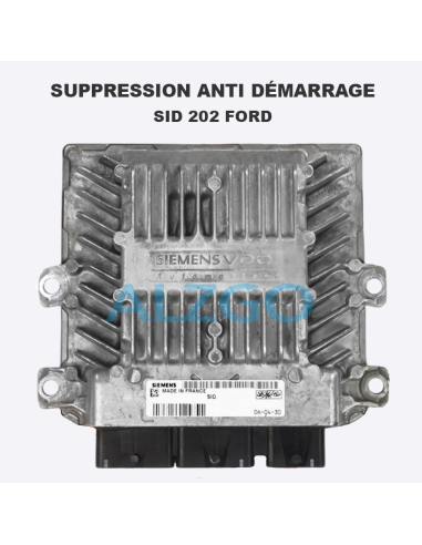 SUPPRESSION ANTI DEMARRAGE SID 202 FORD