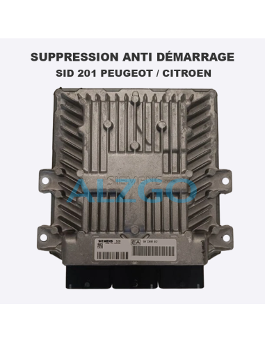 SUPPRESSION ANTI DEMARRAGE SID 201...