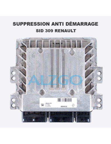 SUPPRESSION ANTI DEMARRAGE SID 309...