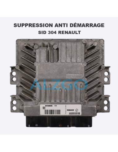 SUPPRESSION ANTI DEMARRAGE SID 304...