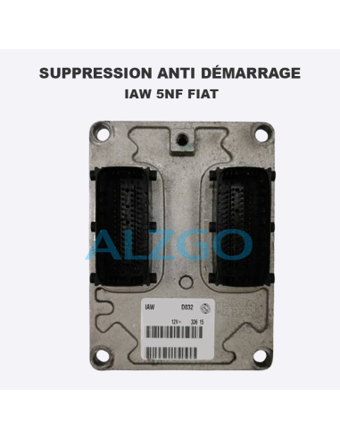 SUPPRESSION ANTI DEMARRAGE IAW 5NF FIAT