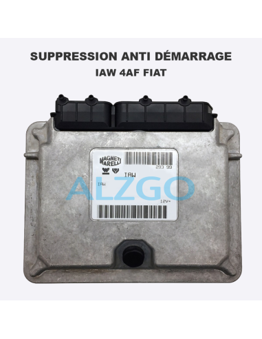 SUPPRESSION ANTI DEMARRAGE IAW 4AF FIAT