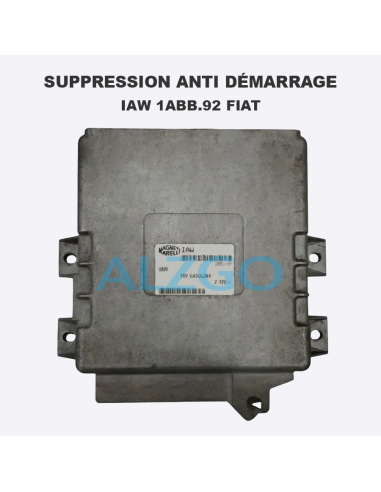 SUPPRESSION ANTI DEMARRAGE IAW...