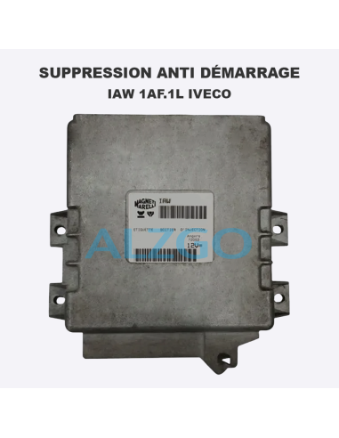 SUPPRESSION ANTI DEMARRAGE IAW 1AF.1L...