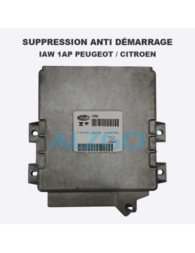 SUPPRESSION ANTI DEMARRAGE IAW 1AP...