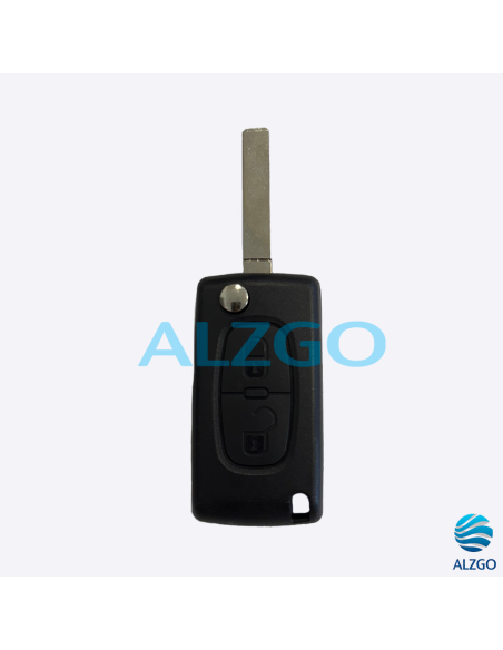 COQUE CLEF CITROEN BERLINGO - 2 BOUTONS - CE0523 - VA2