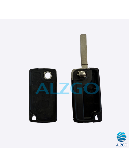 COQUE CLEF CITROEN BERLINGO - 2 BOUTONS - CE0523 - VA2