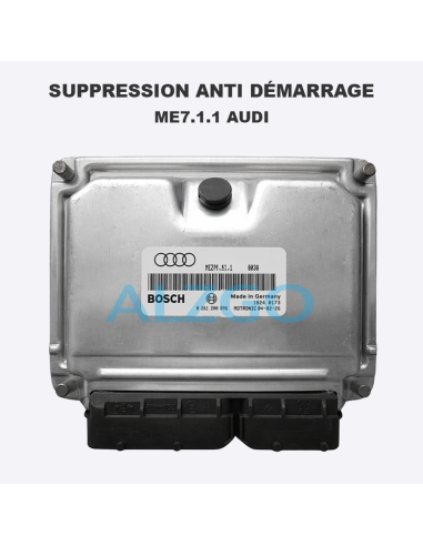 SUPPRESSION ANTI DEMARRAGE ME7.1.1 AUDI