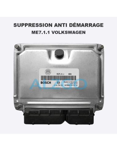 SUPPRESSION ANTI DEMARRAGE ME7.1.1...