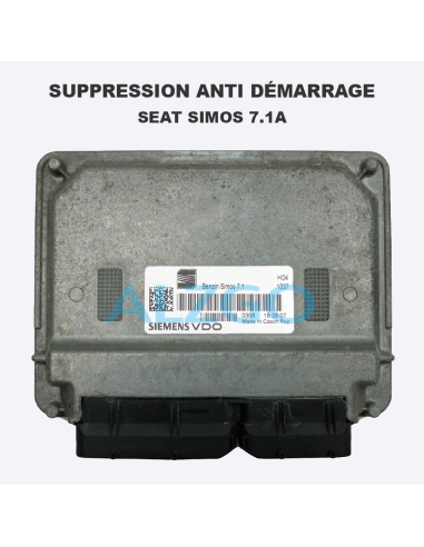 SUPPRESSION ANTI DEMARRAGE SEAT SIMOS...