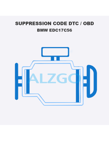 SUPPRESSION CODE DTC / OBD BMW EDC17C56