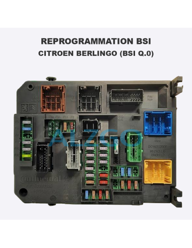 REPROGRAMMATION BSI CITROEN BERLINGO...