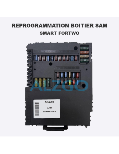 REPROGRAMMATION BOITIER SAM SMART FORTWO