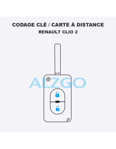 CODAGE CLE / CARTE A DISTANCE RENAULT...