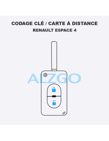 CODAGE CLE / CARTE A DISTANCE RENAULT...