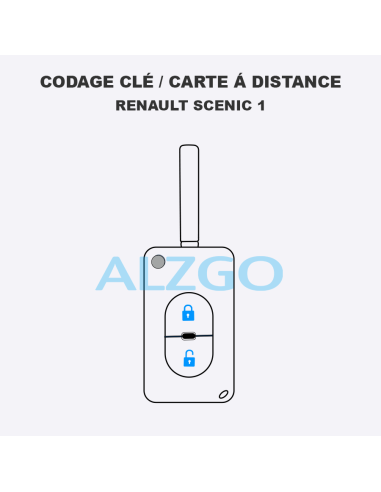 CODAGE CLE / CARTE A DISTANCE RENAULT...