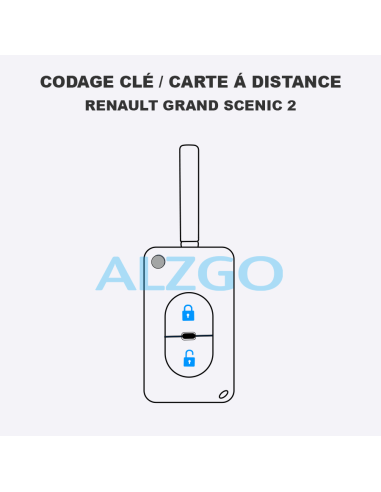 CODAGE CLE / CARTE A DISTANCE RENAULT...