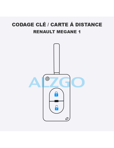 CODAGE CLE / CARTE A DISTANCE RENAULT...