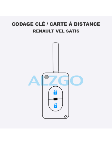 CODAGE CLE / CARTE A DISTANCE RENAULT...