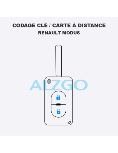 CODAGE CLE / CARTE A DISTANCE RENAULT...