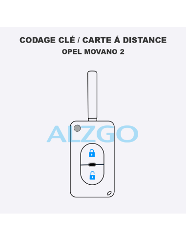 CODAGE CLE / CARTE A DISTANCE OPEL...