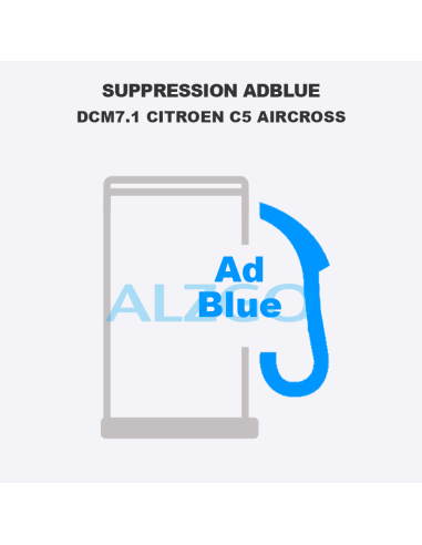 SUPPRESSION ADBLUE DCM7.1 CITROEN C5...