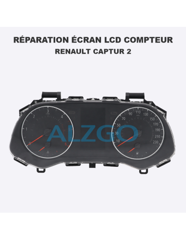 REPARATION ECRAN LCD COMPTEUR RENAULT...
