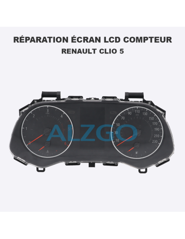 REPARATION ECRAN LCD COMPTEUR RENAULT...