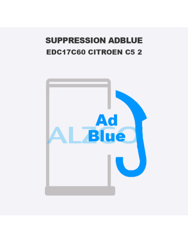 SUPPRESSION ADBLUE EDC17C60 CITROEN C5 2
