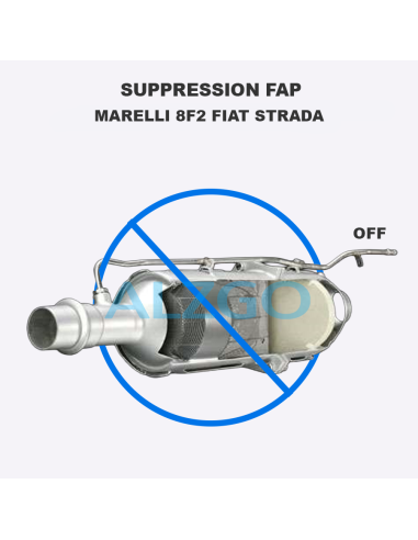 SUPPRESSION FAP MARELLI 8F2 FIAT STRADA