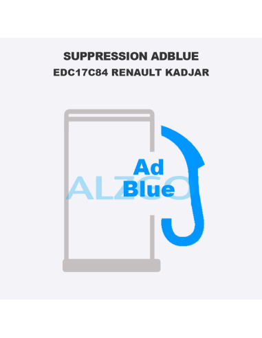 SUPPRESSION ADBLUE EDC17C84 RENAULT...
