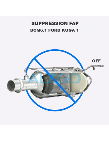 SUPPRESSION FAP DCM6.1 FORD KUGA 1