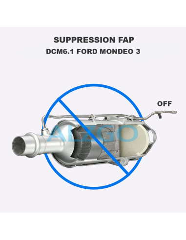 SUPPRESSION FAP DCM6.1 FORD MONDEO 3