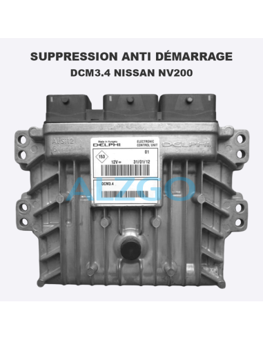 SUPPRESSION ANTI DEMARRAGE DCM3.4...