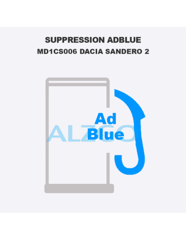 SUPPRESSION ADBLUE MD1CS006 DACIA...