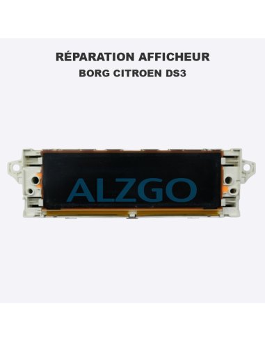 REPARATION AFFICHEUR BORG CITROEN DS3