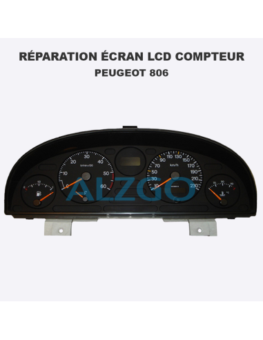 REPARATION ECRAN LCD COMPTEUR PEUGEOT...
