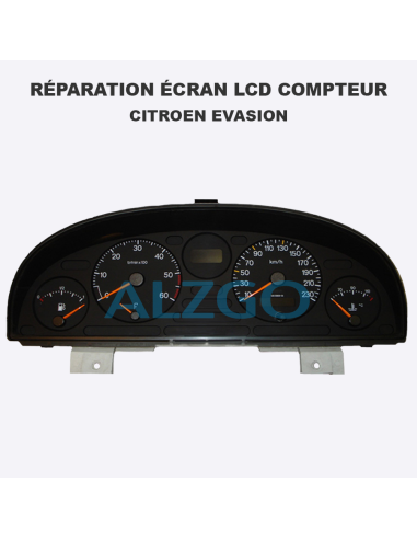 REPARATION ECRAN LCD COMPTEUR CITROEN...
