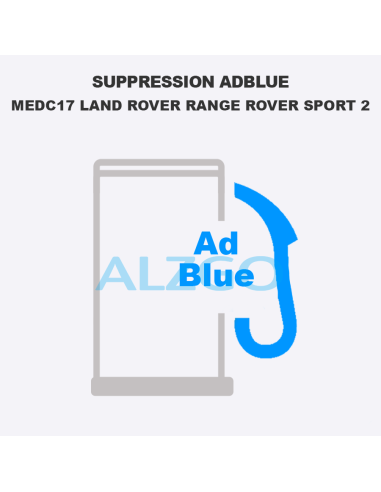 SUPPRESSION ADBLUE MEDC17 LAND ROVER...