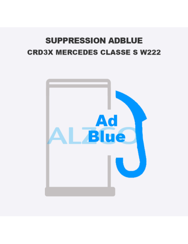 SUPPRESSION ADBLUE CRD3X MERCEDES...