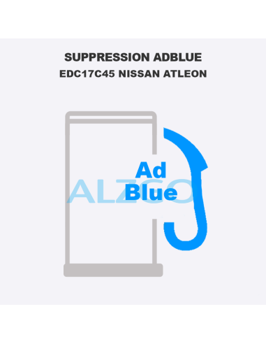 SUPPRESSION ADBLUE EDC17C45 NISSAN...