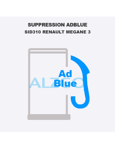 SUPPRESSION ADBLUE SID310 RENAULT...
