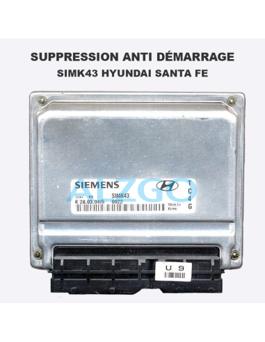 SUPPRESSION ANTI DEMARRAGE SIMK43...