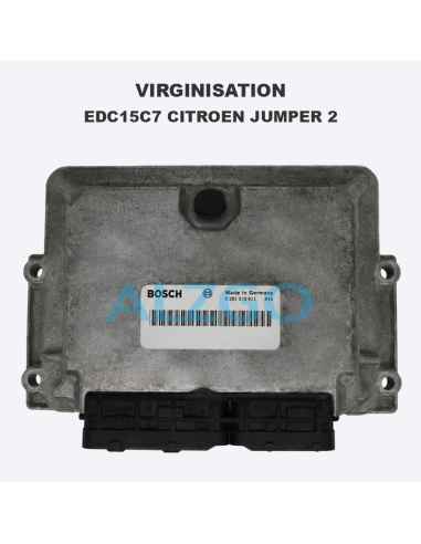VIRGINISATION EDC15C7 CITROEN JUMPER 2