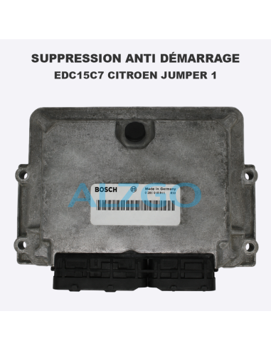 SUPPRESSION ANTI DEMARRAGE EDC15C7...