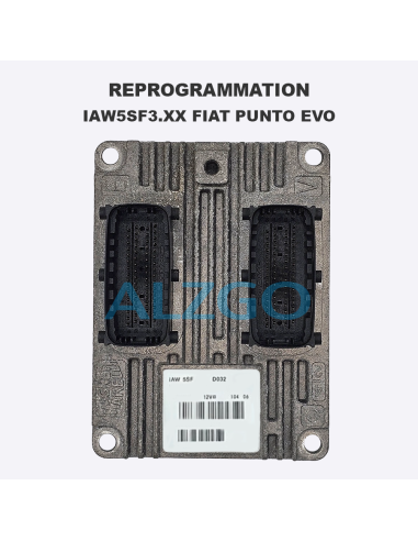 REPROGRAMMATION IAW5SF3.XX FIAT PUNTO...